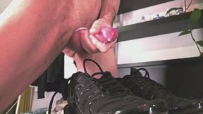 Nike TNs: Sniffed them, fucked them, and Cummed on them TWO Times!