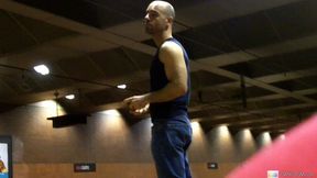 Good Guy Adam Russo Gets Wild in the Elevator -  Gay XXX