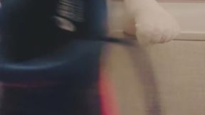 Sweaty feet straight after run!