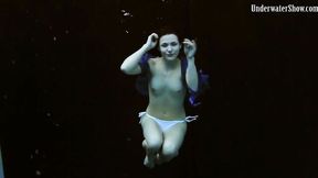 Big tits clip with beautiful hooker from Underwater Show