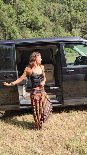 Masturbating Beside My Van in the Street