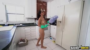 Gabriela Sucked and Fucked Him Clean