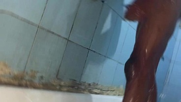 Stilesbhalifa1 manscaping and full shaving shower session