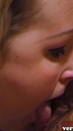 Emotional moment from "German wife licks a man's hairy asshole"