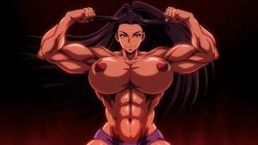 Strong Girl Amélia - Intense Muscle Worship & Body Worship Session