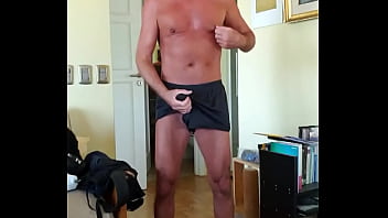 Pervy PapiFachero loves his fat daddie boner in his Ranger Silkies and flip flops, never get tired of this! #rangers #sil ...