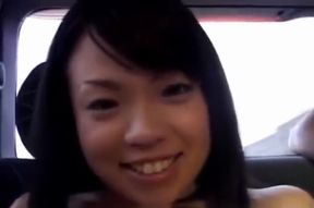 Aya Matsuki has bee stings sucked and slit aroused in the car