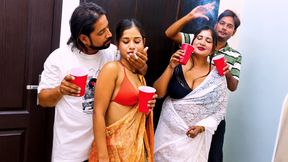 friend had sex with his stepsister and her younger stepsister together, and the stepsister enjoyed it a lot.