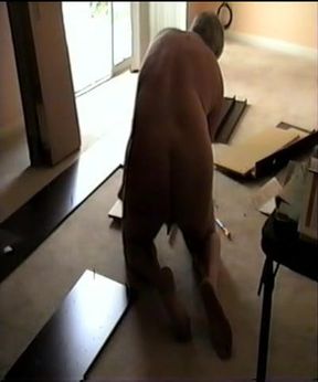 WORKING NUDE INDOORS
