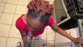 Pornhub Home Video Porn Videos Be Like This Blowjob in the Kitchen with Str8rich BBC