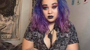 Goth Humiliates you into Findom