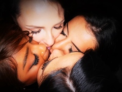 Girls gone sinner with Destiny, Liz, Roxie and Scarlett