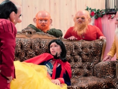 Snow White gets fucked by the seven dwarfs