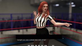 Shemale Vs Girl Nude Wrestling Turns In To Pussy Fuck