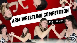 Ziva Fey - Arm Wrestling Competition with Tyler Lynn