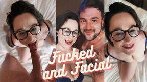 ElizabethHunny Fucked &amp; Facial&#039;d