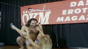 Slut getting double teamed