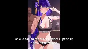 Anime Vixen Rides Thick Cock Toy Sprays Jets in Gaming Chair Fun