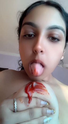 Fit Indian couple's steamy love session