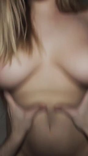 Good Girl Gone Bad! Cute Blonde Rides Cock   Clip 2