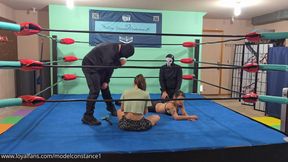 BTS Peyton Back Bending in the Ring