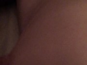 Parents are in the next room, so I masturbate wet pussy quietly