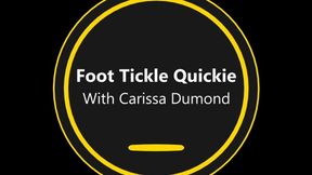 Foot Tickle Quickie with Carissa Dumond (Small)