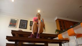 Cuckold JOI: Dirty socks and hot workout outfit -  JOI