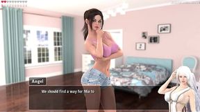 Voluptuous anime girlfriend with big tits teases and wants to get nailed