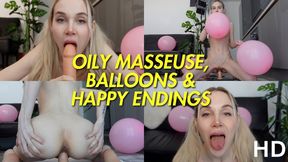 Masseuse Balloons Happy Ending HD