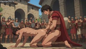 Ancient Rome Anal Compilation  Cartoon hentai animation of Roman Soldier, Gladiator, Greek, Spartan