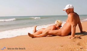 MILF Fucks With Stranger On The Beach