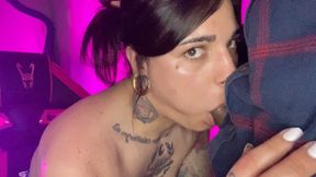 He spinned up my man meat-squashing bootie and came inside! Inward cum shot! - OF/EMMAINK13