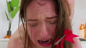 piss soaked womb-raided dragon fruit - rough hard fucking an pussy and throat