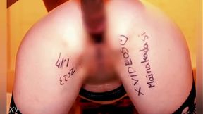 Shaved MILF Mai takes amateur creampie