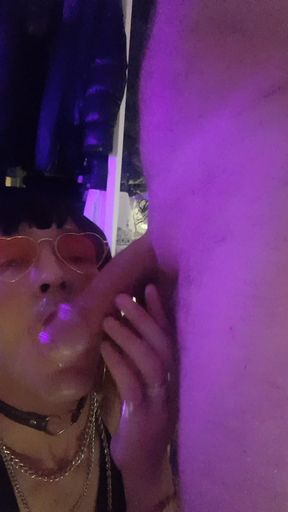 This Bitch Didn't Pay Her Rent, She Will Serve as a Dick Juice Support for Her Owner. Vanessabitchx