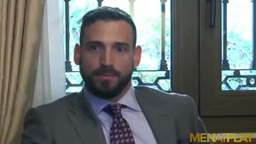 Enzo Rimeniz Breeds Darius Ferdynand's Ass In Classy Suit Sex Scene