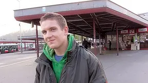 Loud Moans Echo as He Gets Fucked Sideways by the Mirror - XXX Gay