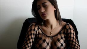 Kelly Compulsive Patreon Fishnet Bodysuit Video