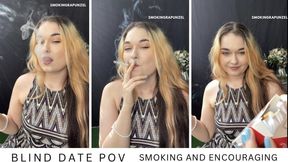 POV: Smoking encouragement on our first date - Smokingrapunzel - Smoking fetish