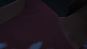 Sexy with whore at night