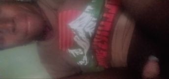 Lonely housewife begs help me cum with a surprise transgender twist