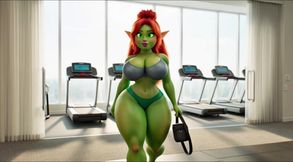 Green Elf's Sexy Gym Day - Workout, Sweat &amp; Cozy Recovery