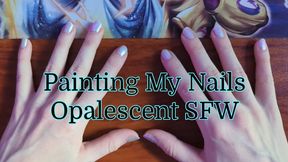 Sage Eldritch Painting Her Fingernails Opalescent [SFW]