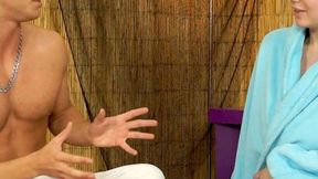 ”Teen with great tits fucks a random playboy”