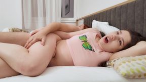 Sharing Bed with Step Sister and Step Mom - Step Son Fucked them both