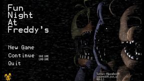 fun night at freddy s [ fnaf parody hentai game pornplay ] ep.3 muscular security guard pegged by a spooky monster animatronic