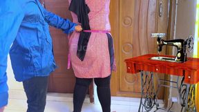 Tailor &amp; BBW Hot Customer Fuck in Shop