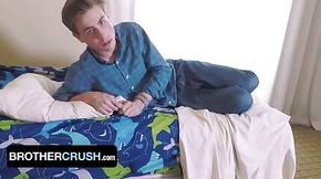 Naughty Twink Needs Step Brother's Fat Cock To End His Wet Dreams