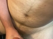 Gay Chubby Otter Jerks Off & Cums - Kodi Voss